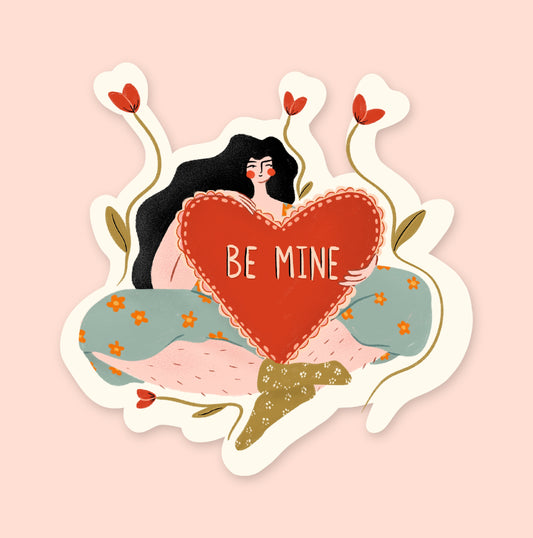 Be Mine Sticker